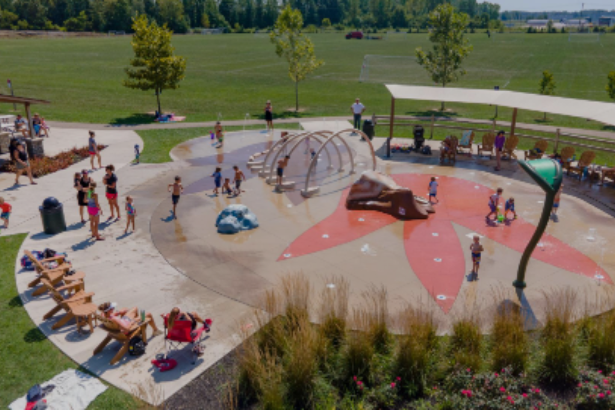 Veterans Park Splash Pad